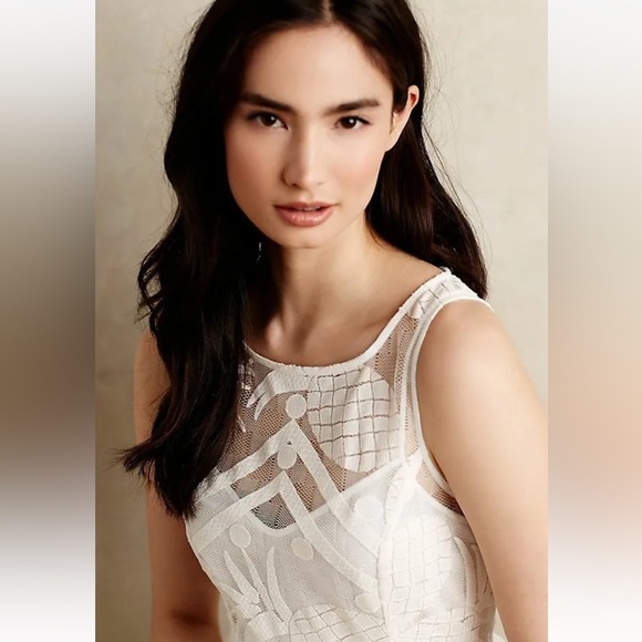 Anthropologie Maeve Pina Lace Dress - Picture 2 of 8